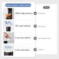 SimplusPink Coffee Maker Espresso Capsule Coffee Machine 20Bar Extraction Compact Design Home Office Use 2-Cup Size Options KFJH019. 