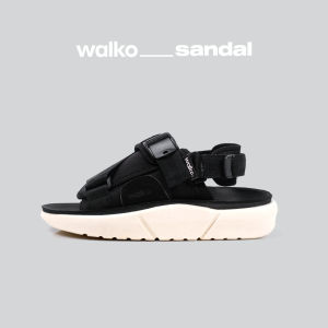 Walko - Sepatu Sandal Traveling Outdoor Casual Pria dan Wanita - Clarc Black