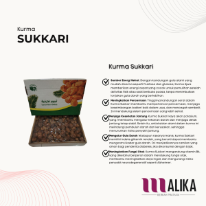 Kurma Sukkari Sukari 500 gr 1 Kg dan 3 Kg Manis Basah - Oleh Oleh haji dan Umroh Hadiah Acara Syukuran sukuran Pernikahan Kelahiran Lahiran Anak Laki Laki Perempuan Cemilan Ringan Sehat