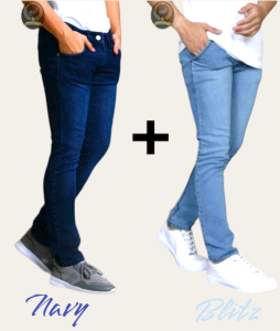 Paket Hemat Celana Jeans Pensil Pria Bahan Melar Soft Jeans Promo Beli 1 Gratis 1 Celana Panjang Lelaki Slimfit Model Pensil  Celana Cowok Skinny Denim