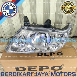 213-1135-RD HEADLAMP HEAD LAMP LAMPU DEPAN UTAMA ISUZU PANTHER KAPSUL TOURING FACELIFT 2005 2006 2007 2008 2009 2010 2011 2012 DEPO