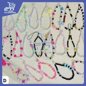 Strap Handphone Karakter / Tali HP Artis Viral Rantai Fashion Karakter Gantungan Kunci Kartun Manik-Manik Gelang
