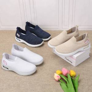 รองเท้าผ้ายืดเพื่อสุขภาพ รุ่น Comfort กระชับสรีระเท้า รองเท้าลําลอง ใส่เที่ยวใส่ออกกําลังกาย รองเท้าสวม รองเท้าแบบสวม รองเท้าใส่เล่น