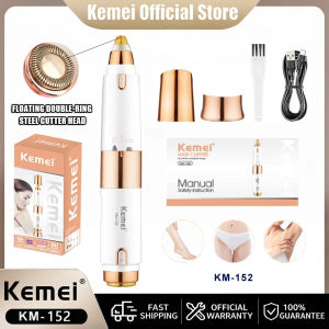 Kemei KM-152 2 in 1 Cordless Face Hair Remover Shaver Electric Women Hair Remover Skin Beauty Care Epilator