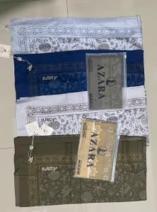PART 2 SEGIEMPAT OSCARA MOTIF LASER CUT BY OSKARA AZARA SERI WARNA-OS / HIJAB PRINT DENGAN LOGO AZ