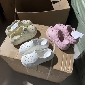 [Free Shipping] WomenS Clogs With Thick Soles 5Cm Height Increase Wear-Resistant EVA Non-Slip Clogs