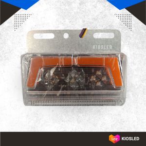 24V LED Bak Samping Running Universal Car Bis Truck Super Terang Model Trapesium