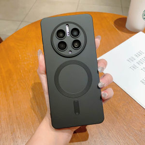 For Huawei Mate 30 Pro Mate 40 Pro Mate 50 Pro P30 Pro P50 Pro P60 Pro Mate 60 Pro Phone Case，Ultra Thin Magnetic Suction And Oil Injection TPU With Lens Film Shockproof Shell Back Cover