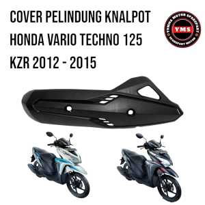 cover tutup knalpot honda vario techno 125 old cover pelindung knalpot vario techno 125 kzr
