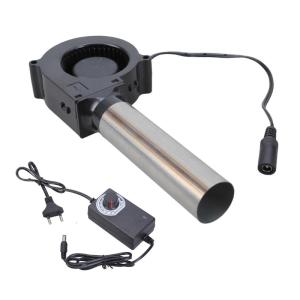 BBQ Air Blower Portable BBQ Fan Air Blower Handheld Barbecue Fan Low Noise Extractor for Kitchen Bathroom Garage