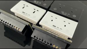 WIFI Smart Tuya USB Type C PD 70W Wall Socket UK Plug Outlet Power Touch Switch Wireless Remote by Alexa Home Smart Home