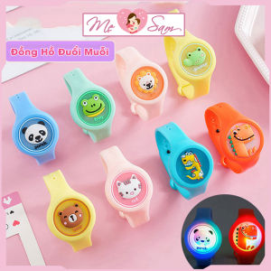 Đồng hồ tinh dầu đuổi muỗi phát sáng dễ thương cho bé nhiều hình Shop Mẹ Sam