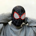 Marvel Spiderman No Way Home Miles Morales Mask Headcover Milk Silk Breathable Mask Spider Man Headcover Amazing Spider Man Costume For Adult Kids. 