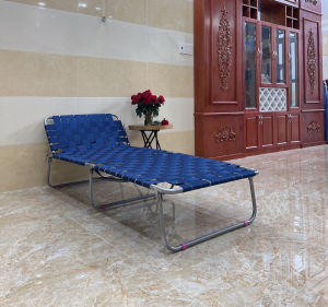 Giường xếp dây đan lớn khung sắt cỡ đại ĐẠI THÀNH