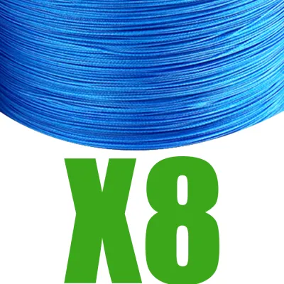 JOF 8 Strand 1000M 500M 300M Japan Super Strong PE Braided Fishing Line Multifilament Braid Thread X8 0.17mm-0.5mm