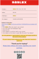ROBLOX 10 USD, 15 USD, 20 USD, 25 USD,  50 USD, 100 USD (Digital Gift Card) - Roblox Gift Card (USD) [Email Delivery] - SoldOut PH. 