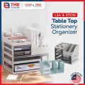 THE Office Desktop File Storage Organizer Office Document File Rack Office Table Drawer Organizer. 