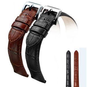 GLASSES VIEW 16mm 20mm 22mm Soft Vintage Steel Buckle Sweatband Watch Band Strap Wrist Watchband Sports Belt
