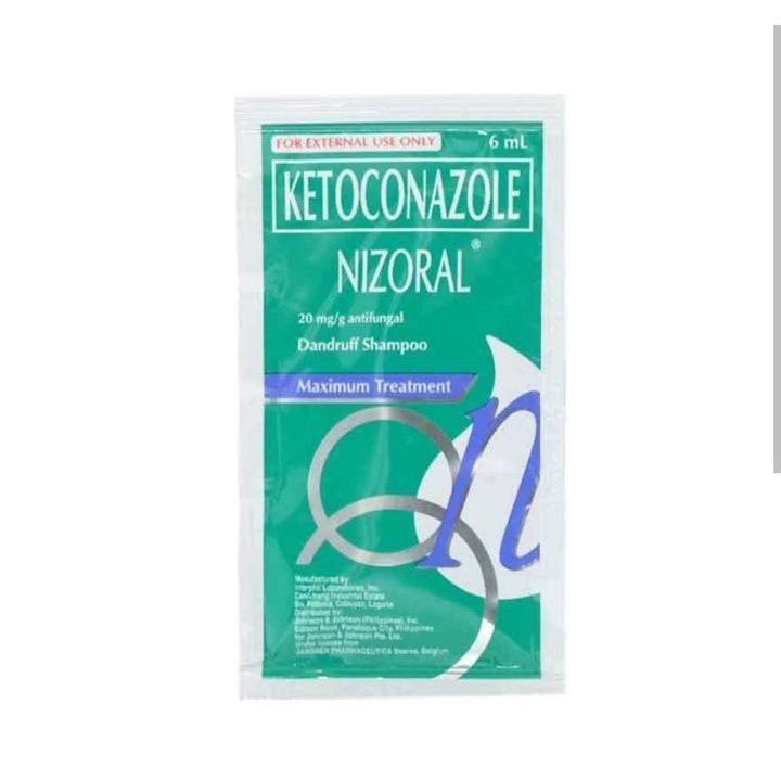 NIZORAL SHAMPOO Ketoconazole Dandruff Shampoo Maximum Treatment 6ml ...