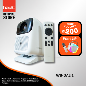 Wanbo Dali 1 Portable Projector Auto Focus Obstacle Avoidance Android TV 9.0 HIFI Speaker Projector