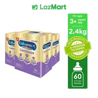 Enfagrow A+ Nurapro Gentlease 2.4kg (800g x 3) Powdered Milk Drink for Children Above 3 Years Old