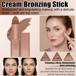 Cream Bronzer Stick Contouring Stick Matte Contouring Powder Multi-purpose Facial Contouring Pen