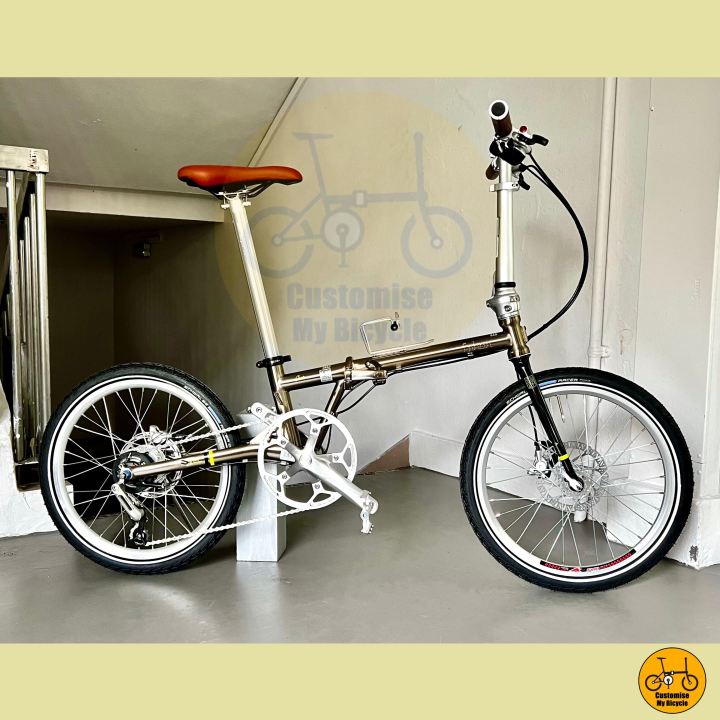 Fnhon Gust 20” • 8 Gears Shimano Alfine Litepro • Foldable Folding