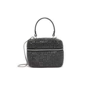 Luxury Rhinestone Pearl Wedding Clutch | Sparkly Stage Performance Evening Bag | Elegant Womens Banquet Party Purse Handbag