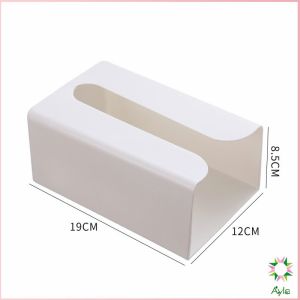 Ayla กล่องทิชชู่แบบแขวน กล่องทิชชู่ติดผนัง มีแผ่นกาวติดยึดผนัง ไม่ต้องเจาะผนังWall Mounted Tissue Box
