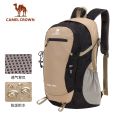 CAMELCROWN กระเป๋าเป้สะพายหลัง,กระเป๋าเดินทางสำหรับแค้มปิ้งเดินป่าจุของได้เยอะระบายอากาศได้ดีทนทานต่อการฉีกขาด. 