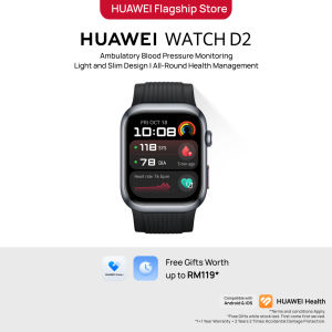 HUAWEI WATCH D2 Smartwatch | Ambulatory Blood Pressure Monitoring | Light and Slim Design