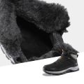 Camel Men's Winter Warm Hiking Shoes Hightop Walking Waterproof Hiking Boots. 