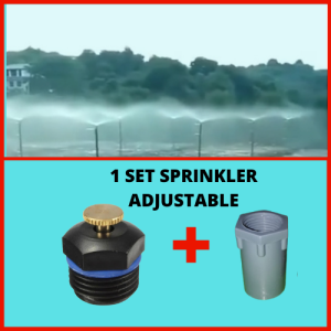 SPRINKLER ADJUSTABLE SATU SET DENGAN SOKDRAT PAKET HEMAT