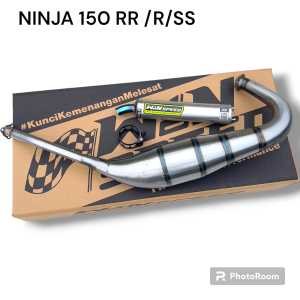 Knalpot Racing Ninja R/RR/SS Galvanis Pres Standar Murah Berkualitas Original WINPEED Suara Gariing Kemerincing