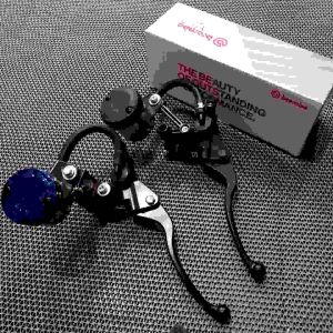 Termurah (BISA COD) Masterem Kanan Tabung Twotone 45ml Universal untuk Semua Honda dan Yamaha
