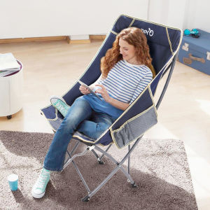 Yodoกลางแจ้ง เก้าอี้ เก้าอี้พับได้ เก้าอี้สนาม Camping Chair เก้าอี้พับพกพา เก้าอี้ปิคนิค เก้าอี้แคมปิ้ง เก้าอี้นั่งสบายเรือนและเชิงพาณิชย์กลางแจ้งแบบพกพาเตาย่า