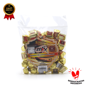 COKLAT MIX CURAH 500 GRAM (OriginalMilkCrispyDark 67%)