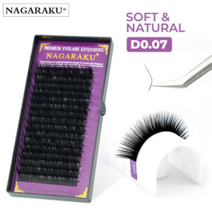 Nagaraku Eyelash Extension Premium Tanam Bulu Mata Palsu Single Size Lentik Natural Lembut Korea NGD