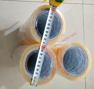 Băng Keo Trong băng keo Văn phòng 5F dùng dán Thùng [ 1 Cây/6 Cuộn/1Kg ]