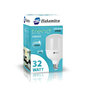 Hakamitsu Trend Capsul LED TBulb 6-65watt / Lampu LED Bulb / Cahaya Putih