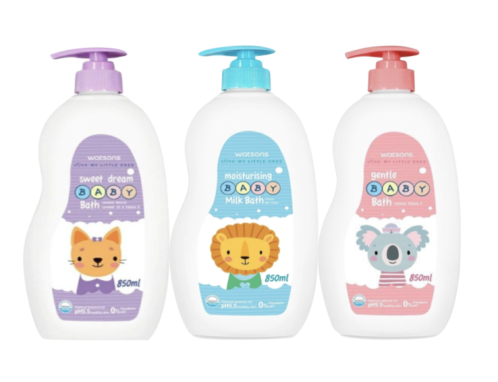 Watsons baby milk sales bath