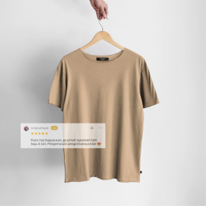 KAOS POLOS PRIA BAJU POLOS UNFINISHED T SHIRT LENGAN PENDEK HUMANS FASHION ATASAN COWOK CEWEK MURAH