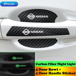 8 Pcs Stiker Pelindung Mobil Anti Gores Stiker Pelindung Handle Pintu Mobil Car Door Protection