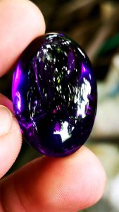 Batu Natural Purple Amethyst & Kecubung Bungur Kristal: Clean Top Playing + Memo My Gems Lab