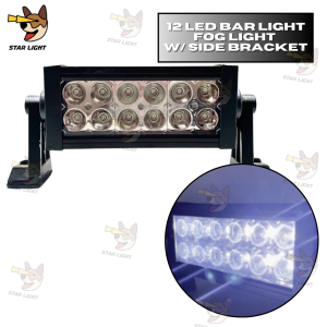 UNIVERSAL 12 LED BAR FOG SIDE BRACKET 5249 FOR MOTORCYCLE MOTORCYCLE LIGHTINGS [STAR LIGHT]