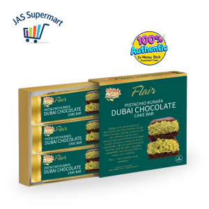 Pistachio Kunafa Dubai Chocolate Cake Bar 165g – Rich Nutty & Sweet Dessert Snack