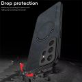 Case Samsung A56 Leather Magnetic Support Magsafe Wireless Charging. 
