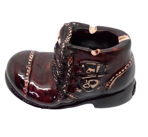 Asbak roko unik keren hiasan ruang tamu bentuk sepatu