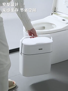 Thuận tiện đẩy nắp Nhựa thùng rác Thùng rác dễ dàng để làm sạch Thùng rác chất thải giải pháp cho các hộ gia đình và nơi làm việc