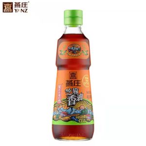 【Ready Stock】【燕庄】Pure sesame oil First layer series 400ml 芝麻香油 头道初榨系列 纯芝麻压榨 凉拌调味蘸料 400ml